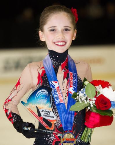 Maria Chiara Garberi Levito daughter Isabeau Levito won Juvenile girls champion in 2018
